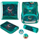 Herlitz UltraLight Plus School Bag Set - Green Rex