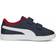 Puma Kids Smash 3.0 Trainers - Navy Blue/White