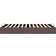 vidaXL Ottoman Dark Brown 120x193cm