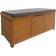 Sweeek Gartentruhe Holz 200L 125 x 60 cm