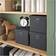 IKEA HEMNES Gray Green/Tinted Light Brown Bokhylla 197cm