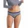 Icebreaker Merino Siren Hipkini Women - Royal Navy/Snow Stripe