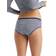 Icebreaker Merino Siren Hipkini Women - Royal Navy/Snow Stripe