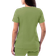 Adar Womens Pro Elevated V-Neck Scrub Top - Spring Leaf