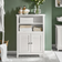 SoBuy BZR13-W Mueble Auxiliar Para Baño 90 cm