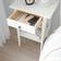 IKEA HEMNES White Stain Sängbord 35x46cm