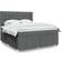 vidaXL 3294048 Grey Continental Bed 180x200cm