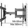 BONTEC TV Wall Bracket for 37-80 Inch