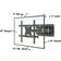 BONTEC TV Wall Bracket for 37-80 Inch