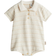H&M Pointelle-Knit Romper Suit - Light Beige/Patterned (1283500001)