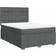 vidaXL 3291692 Dark Grey Frame Bed 140x200cm