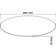 vidaXL 244617 Black Table Top 80cm