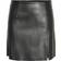 Noisy May Coated High Waisted Skirt - Black