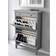 IKEA HEMNES 2 Compartments Grey Varnished Schuhregal 89x127cm
