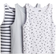 H&M Tanktop I Bomull 3-Pack - Blekblå/Mönstrad