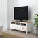 IKEA HEMNES White Stained/Light Brown TV-bänk 148x57cm