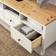 IKEA HEMNES White Stained/Light Brown TV-bord 148x57cm