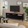 IKEA HEMNES Black/Brown/Light Brown TV-bord 148x57cm