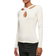 Urban Classics Crossed Cut Out Long Sleeve T-shirt - Beige