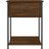vidaXL 825851 Brown Oak Sängbord 45x44cm