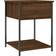 vidaXL 825851 Brown Oak Sängbord 45x44cm