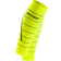 CEP Women Reflective Calf Sleeves - Neon Yellow/Silver