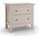 Dunelm Lynton Natural Bedside Table 39.5x65cm