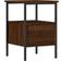 vidaXL 826051 Brown Oak Sengebord 36x34cm