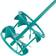 Collomix Perel Agitatore collomix dlx 152 hf turchese 40983-000