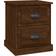 vidaXL 816158 Brown Oak Sängbord 39x39cm