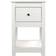 vidaXL 821731 White Bedside Table 30x40cm