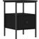 vidaXL 826043 Black Sengebord 36x34cm