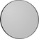 AYTM Circum Grey/Black Väggspegel 70cm