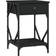 vidaXL 826335 Black Bedside Table 42x40cm