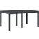 vidaXL Utebord Antracit 150x100x73 cm Poly Rattan