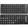 Uxcell English Arabic Keyboard Stickers Cover