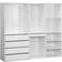 Sweeek Modular Dressing Kit With 3 Elements Wardrobe