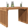 vidaXL Have 50x32.5x35 cm Massivt Træ Teak Sidebord