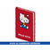 Hello Kitty Anime Notebook Red Blue Onesize