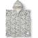 Elodie Ivory Blue Garden Leo Toile Print Towel