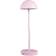 Dyberg Larsen Fonzy LED Mat Pink H 38 cm Bordlampe