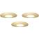 STOFF Nagel Ljusmanschett 3-Pack Solid Brass Stearinljus