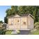 Palmako Gartenhaus Claudia Pentroof Stufendach 11.5 m² (Gebäudefläche )