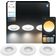 Philips Hue Adore Indbygningsspot 3x4.2W Hvid IP65 Spotlight