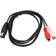 Andoer DIN 7PIN Male to 2RCA Female Cable