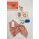 Mette Ditmer Nova Arte Guest Towel Beige, Orange (55x40cm)