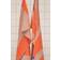 Mette Ditmer Nova Arte Guest Towel Beige, Orange (55x40cm)