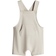 H&M Hängselshorts i Sweatshirtkvalitet - Ljusbeige