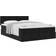 vidaXL Ottoman Frame with Mattress Black Frame Bed 144x193cm