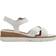 Tamaris Leather Sandal - White